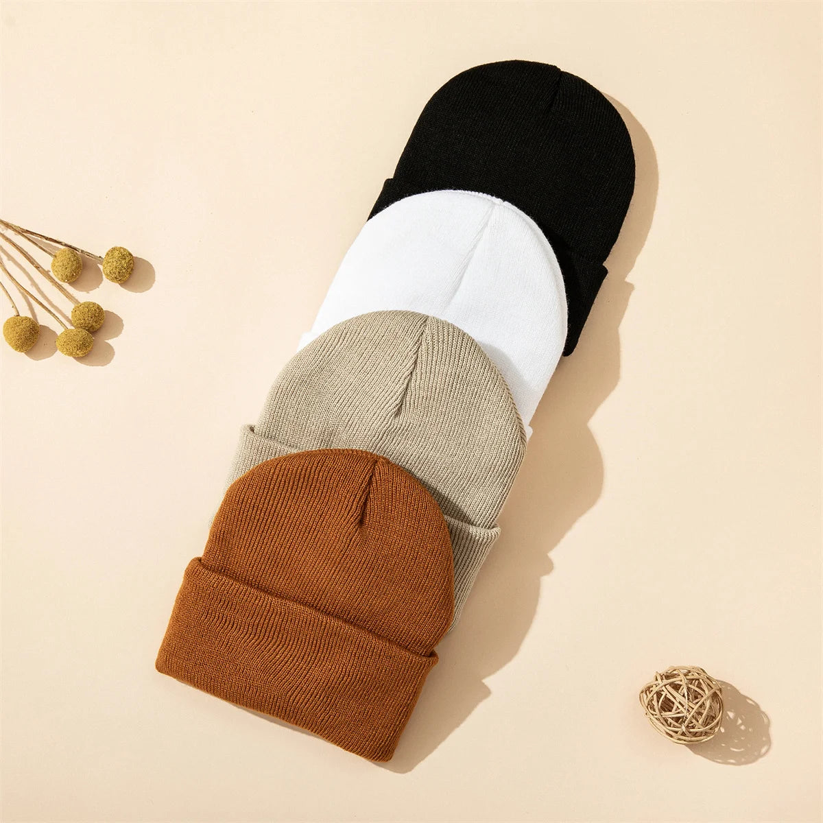 Snug Sprout Baby Beanie – Soft Knit Winter Hat for Newborns & Toddlers