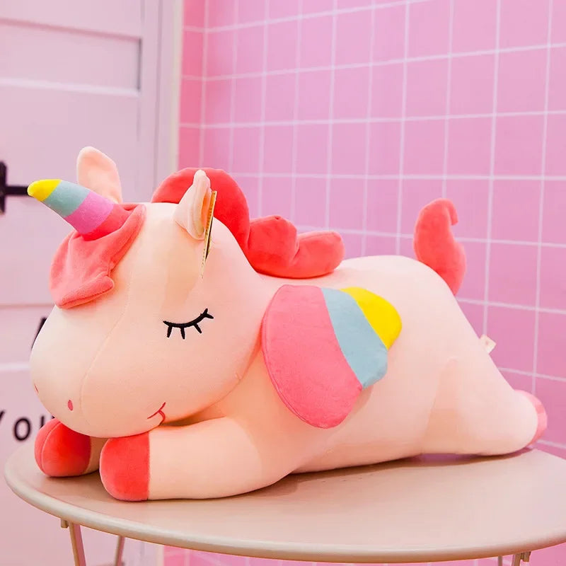 Dreamy Daze Unicorn Plush – Soft Stuffed Sleeping Toy for Kids